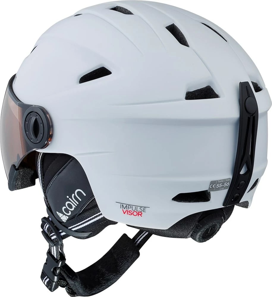 Helmetë ski Cairn Impulse Visor 01, 55/56, Rozë