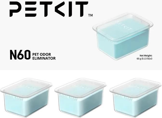 Absorbues aromash Petkit N60 për Purobot Ultra/Max Pro, 3 copë