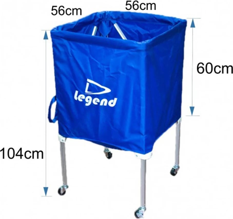Karrocë për topa Legend Sport, blu