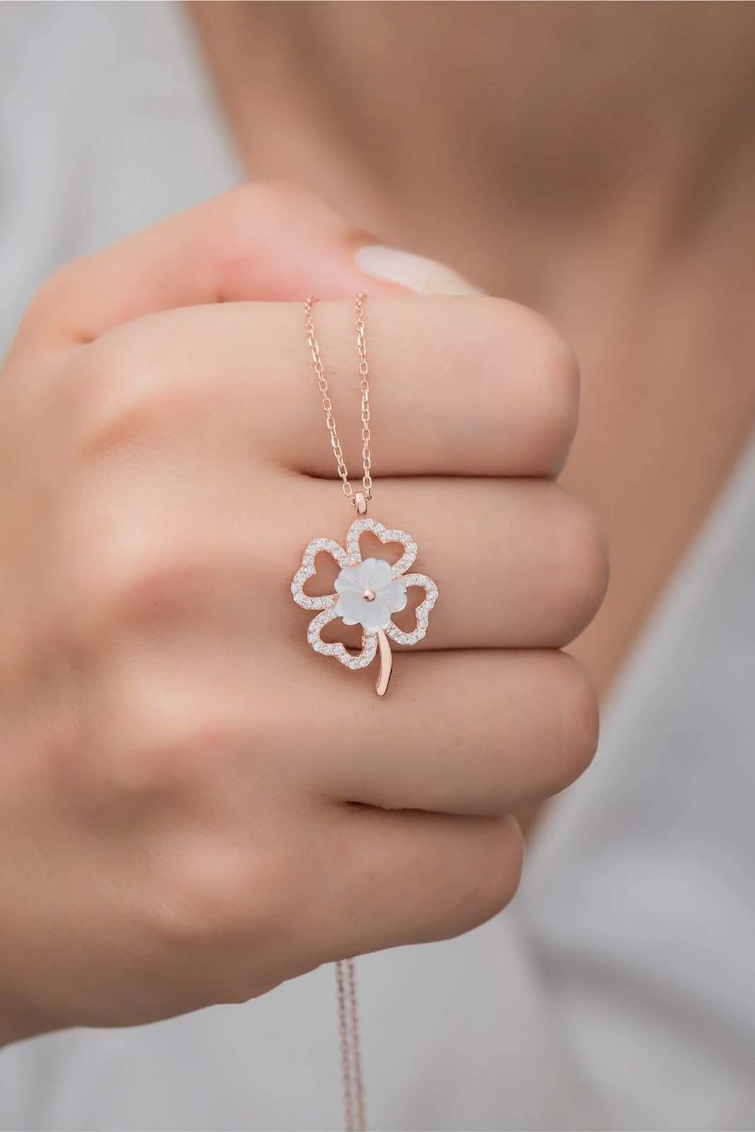 Qafore argjendi, ngjyrë rozë ari, Jumeon, NRZ99465