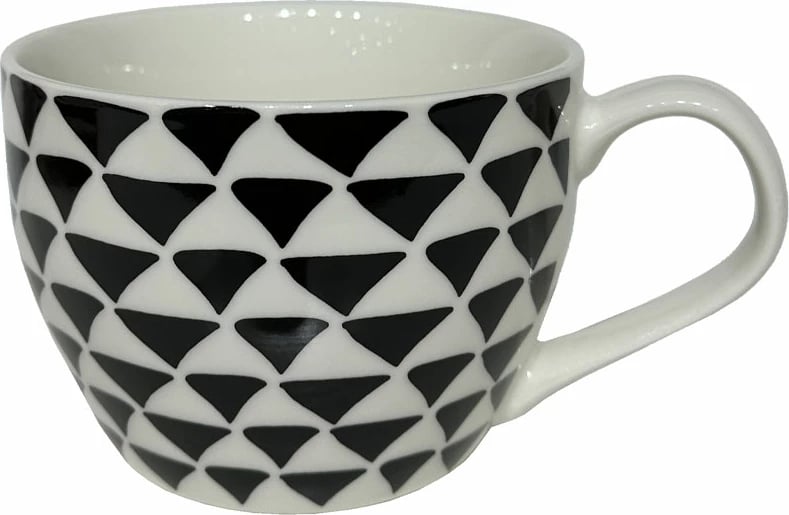 Filxhan Serax, New Bone China, bardhë e zi, 11x11x8cm Filxhan Serax, New Bone China, bardhë e zi, 11x11x8cm