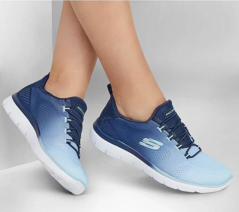 Atlete për femra Skechers, të kaltra