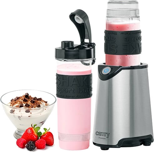 Blender personal, Camry CR 4069, 500W, 20000rpm, 2 shishe 570ml/400ml, inox Blender personal, Camry CR 4069, 500W, 20000rpm, 2 shishe 570ml/400ml, inox