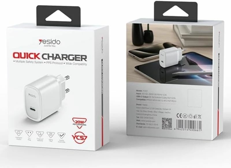 Mbushes Telefoni 230v Type-c 20w