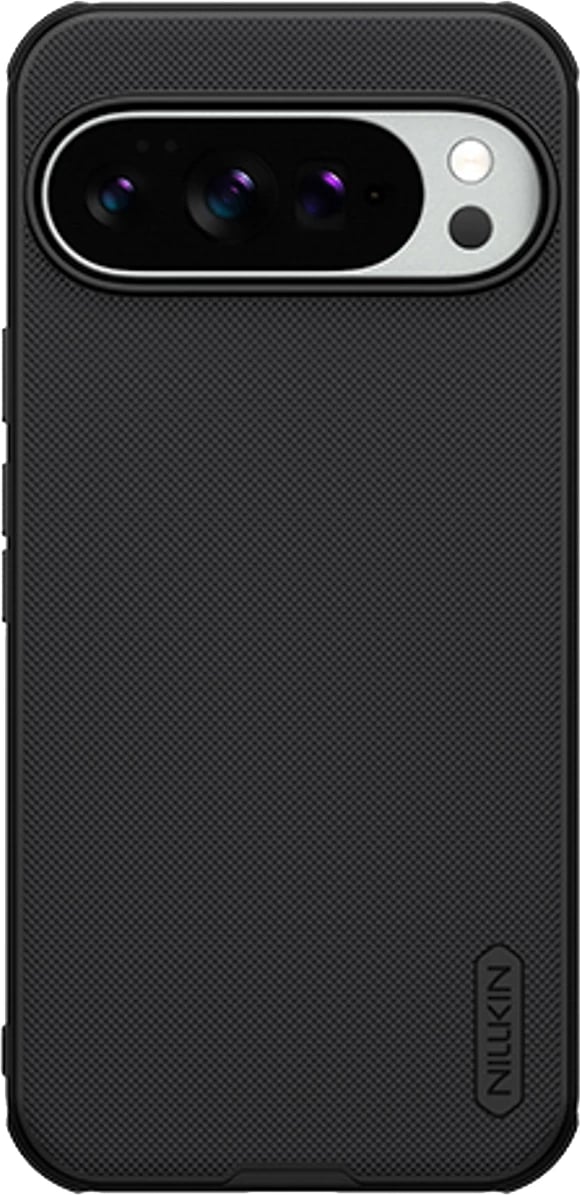 Mbështjellës Nillkin Super Frosted Shield Pro Magnetic për Google Pixel 10 Pro XL, MagSafe, PC+TPU, kënde amortizuese, i zi