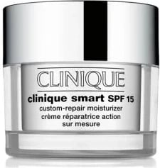 Hidratues riparues Clinique Smart Custom SPF15, 50 ml 