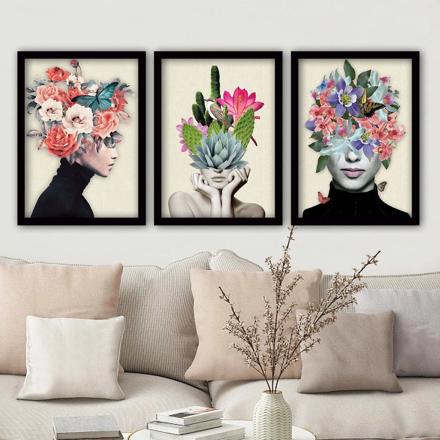 Pikturë dekorative me kornizë (3 pjesë), Wallity, 3SC161