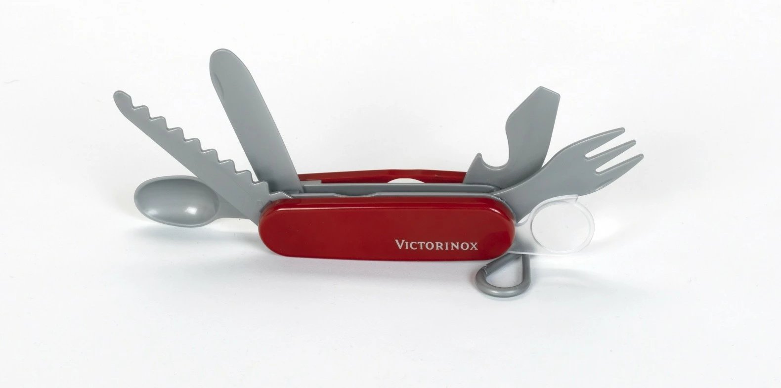 Lodër thikë zvicerane Klein Victorinox, plastikë e ricikluar, 6 vegla, kuqe/gri