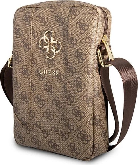 Çantë tabletë Guess GUTB10G4GFBR 10", lëkurë ekologjike, kafe