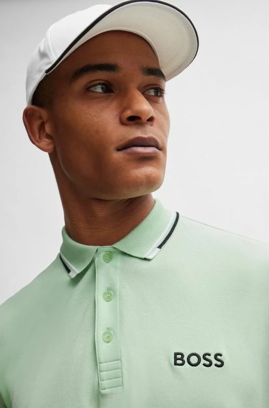 Maicë polo për meshkuj Boss, e gjelbër