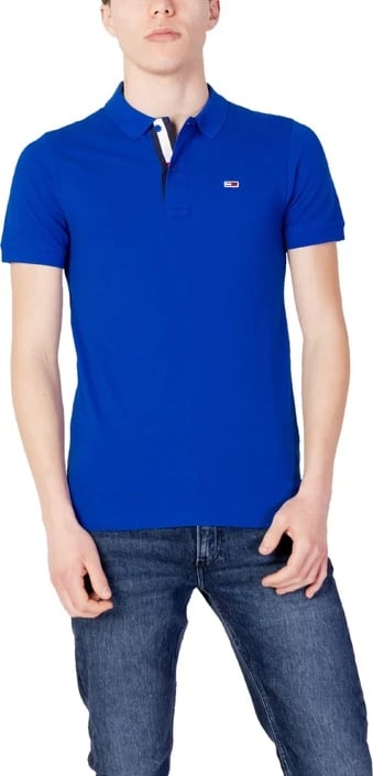 Maicë polo për meshkuj Tommy Hilfiger Jeans, e kaltër