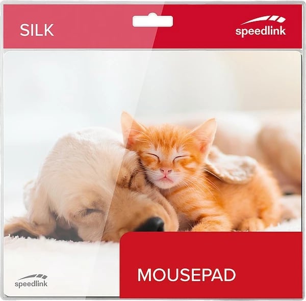 Mauspad Speedlink SILK, tekstil, shumëngjyrësh, 230x190mm