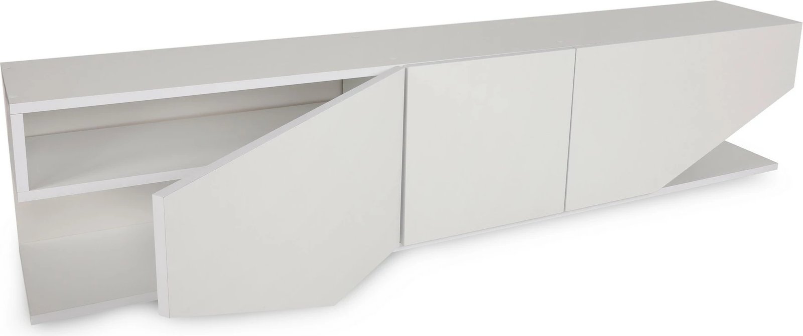 Komodë TV Hanah Home, Inci, e bardhë