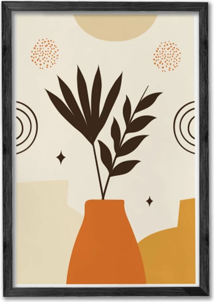 Pikturë dekorative me kornizë (3 copë), Wallity, Ersy3Syhcrv15