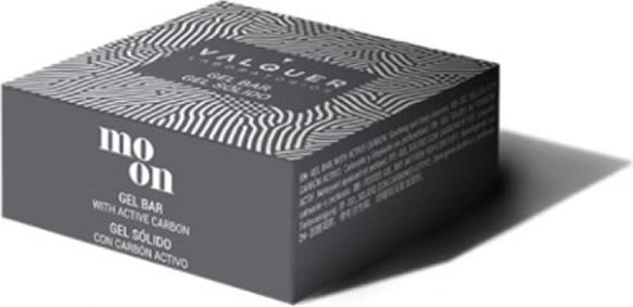 Bar xheli i ngurtë për flokë Valquer Moon me karbon aktiv, unisex, 50g