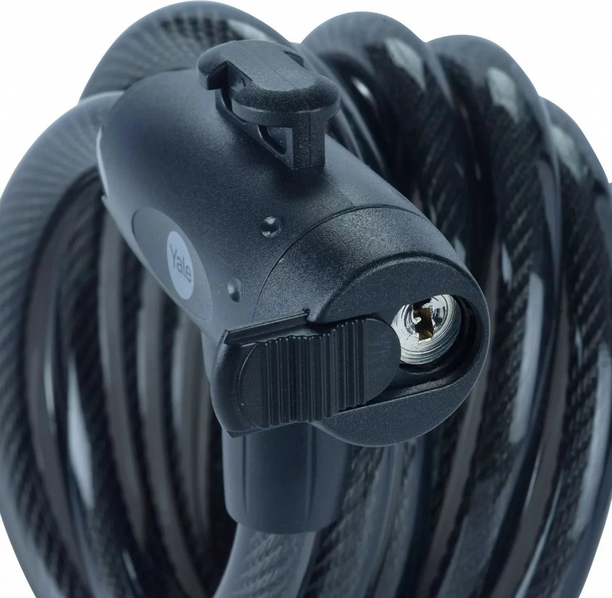 Kabllo sigurie biçiklete YALE HOME YCK0/12/200/2, 12 mm, 2 m, me çelës, e zezë