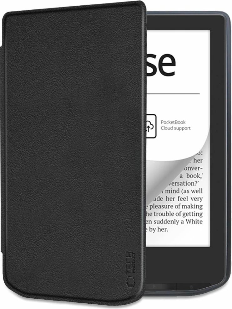 Mbështjellës Tech-Protect SmartCase për PocketBook Verse / Verse Pro, e zezë