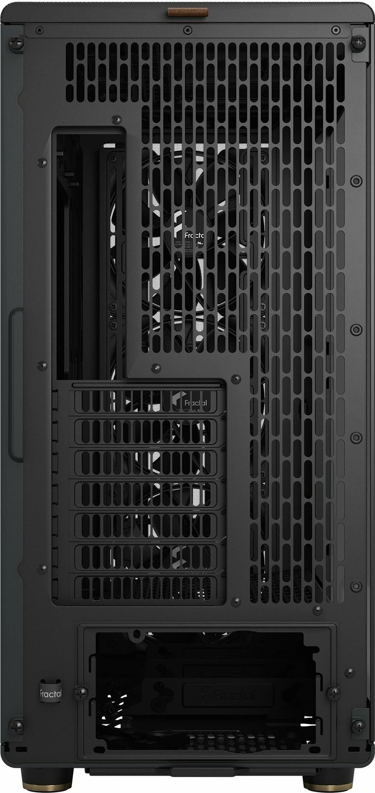 Kasë Fractal Design FD-C-NOR1X-02, Midi Tower, ATX, EATX, micro ATX, Micro-ITX, e zezë, qymyr