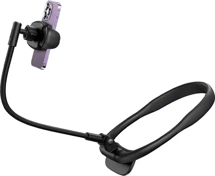 Mbajtës telefoni Baseus ComfortJoy për qafë, i zi