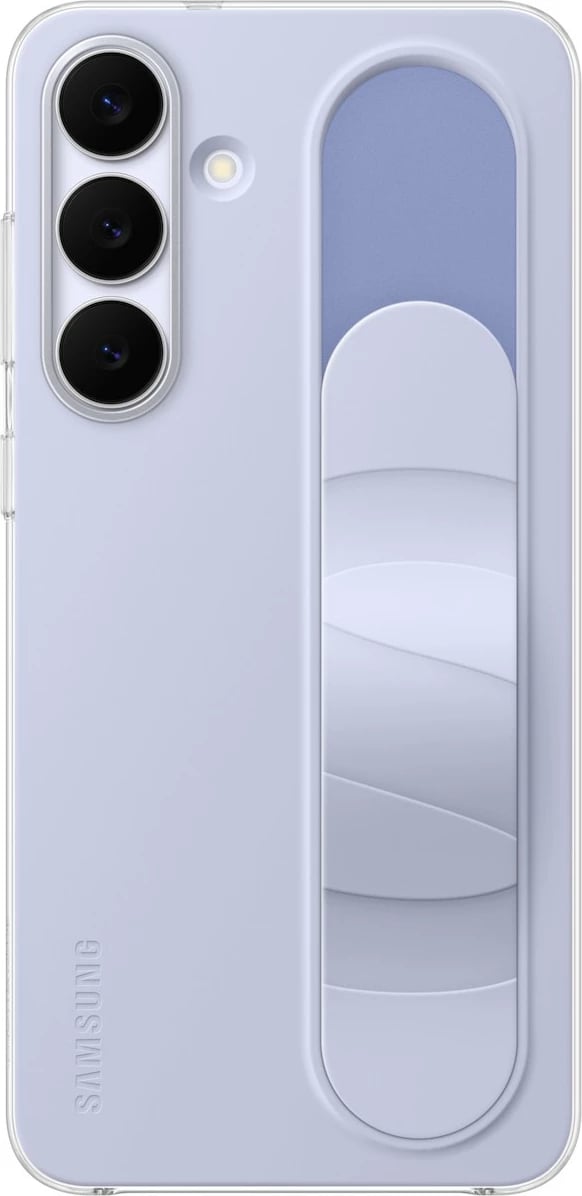 Mbështjellës Samsung Standing Grip Cover për Galaxy S25 FE, light blue