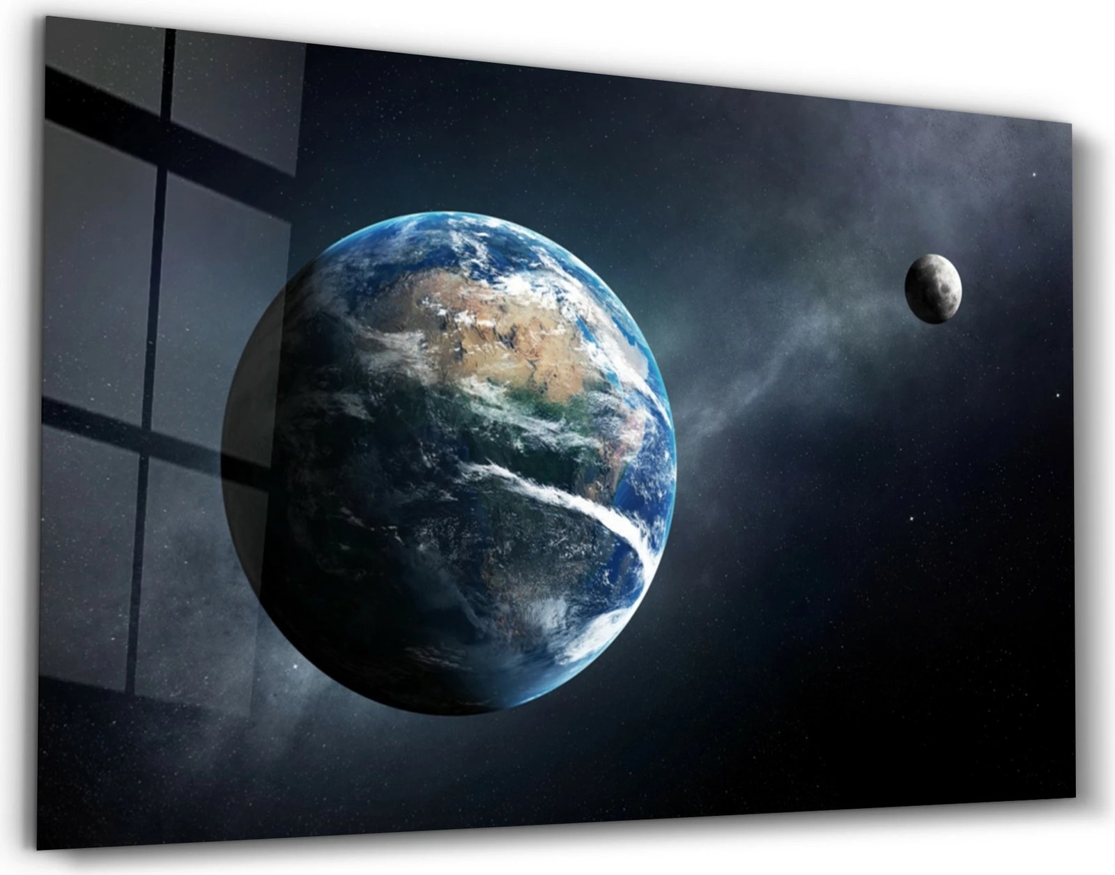 Pikturë dekorative prej xhami të temperuar Wallity, OGLS-7058, 70x110cm