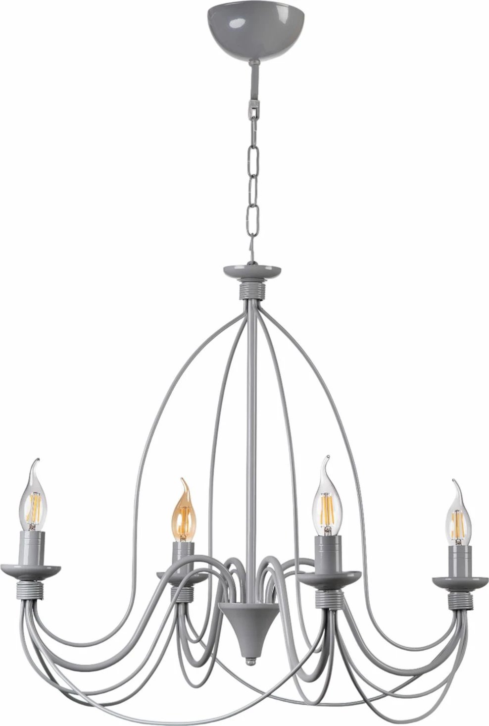 Llambadar Opviq, 8991-4, ngjyrë gri