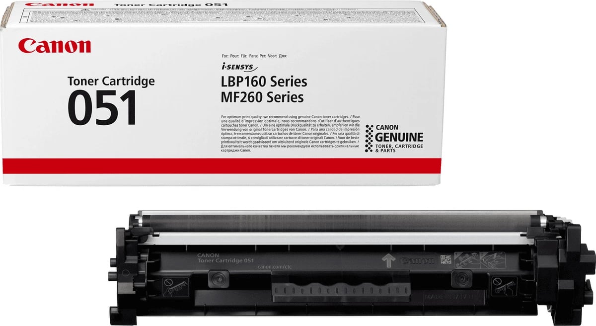 Toner, Canon 051 / 2168C002 1700 faqe standard, i zi