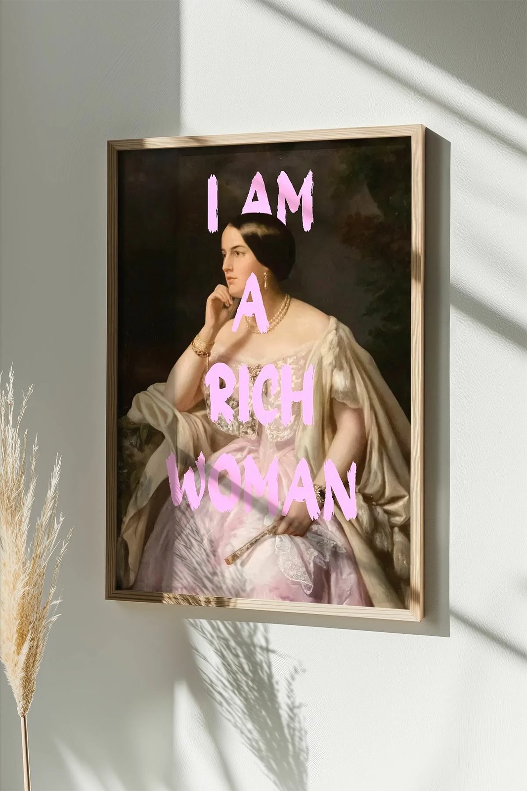 Pikturë dekorative me kornizë, shumëngjyrëshe, Wallity, Artsmdftek31-3348, 33x48cm