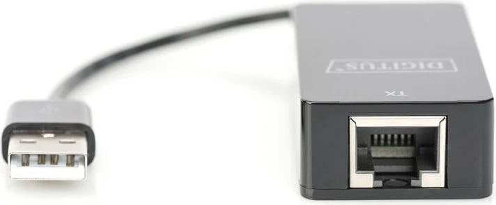 Zgjatues USB Digitus DA-70139-2, USB 1.1, deri 45m, i zi, 20cm