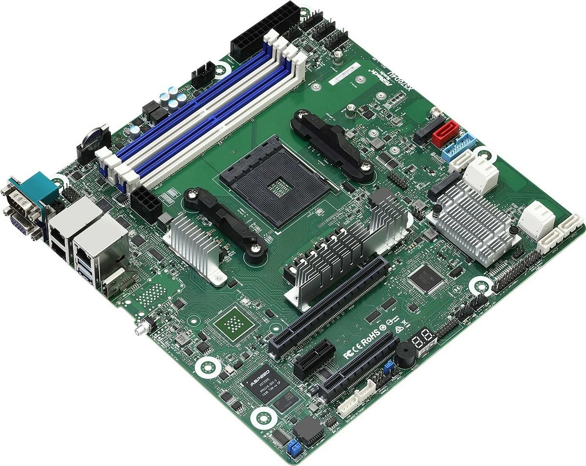 Pllakë amë ASRock X570D4U, Socket AM4, server