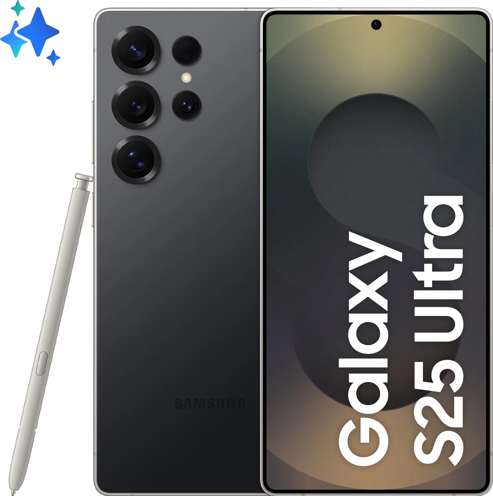 Celular Samsung Galaxy S25 Ultra, 6.9", 12+512GB, black titanium