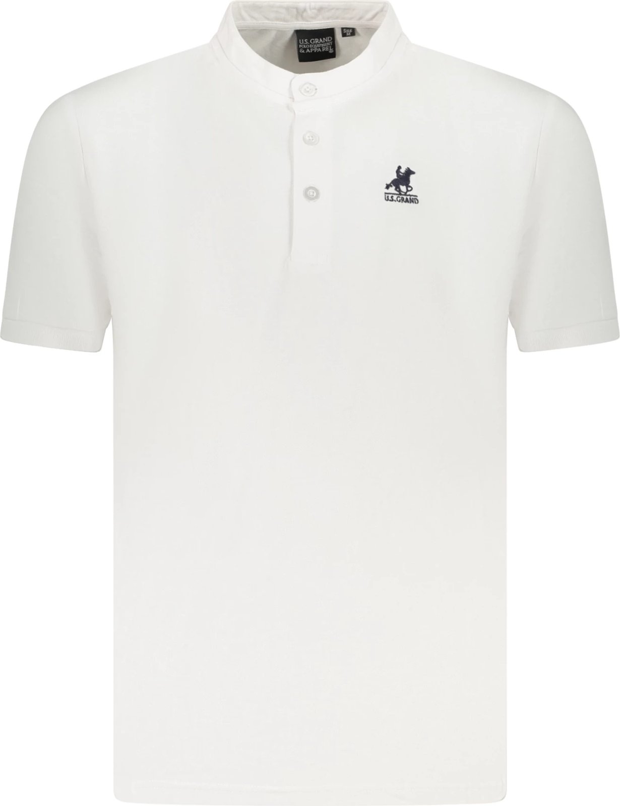 Maicë polo për meshkuj U.S. GRAND POLO, të bardhë