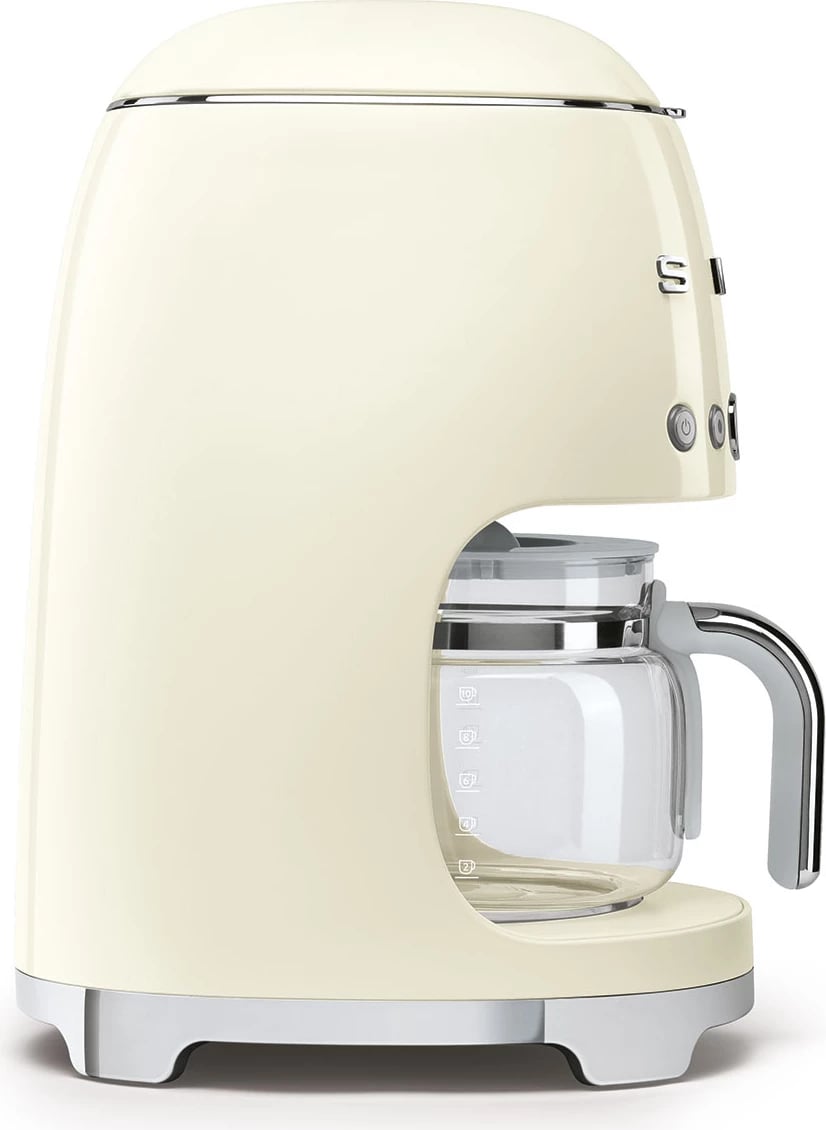 Aparat për kafe Smeg 50' Style DCF02CREU, 1050W, 1m, bezhë