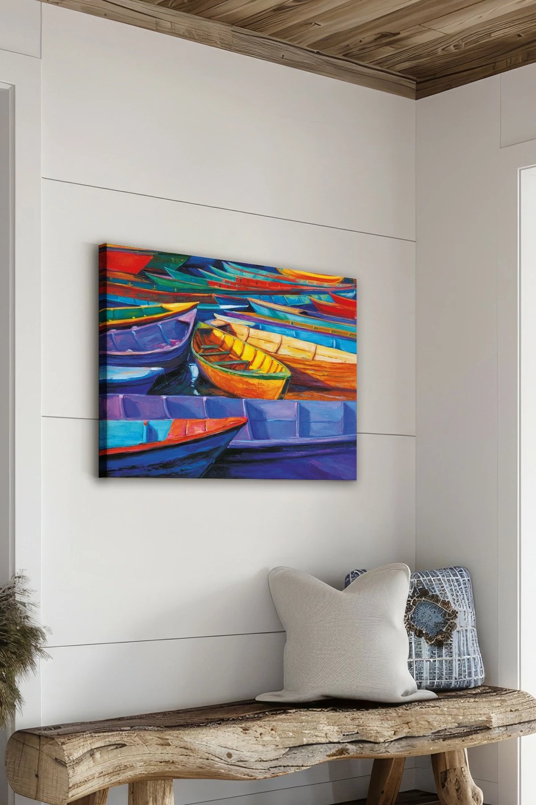 Pikturë dekorative në kanavacë, shumëngjyrëshe, Ersyfdc152, 50x70cm