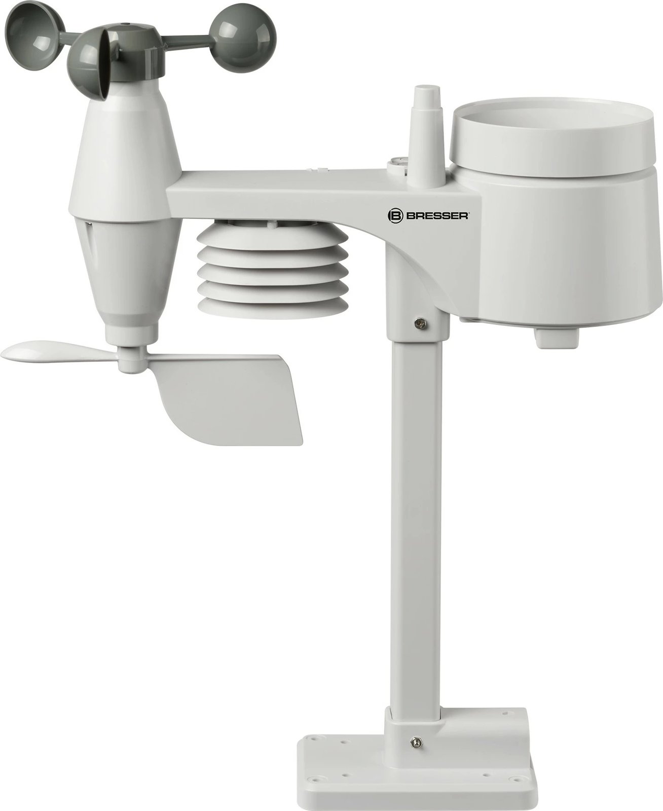 Stacion moti Bresser Wetter Center 5-in-1, WLAN, sensorë profesional, ekran me ngjyra Stacion moti Bresser Wetter Center 5-in-1, WLAN, sensorë profesional, ekran me ngjyra