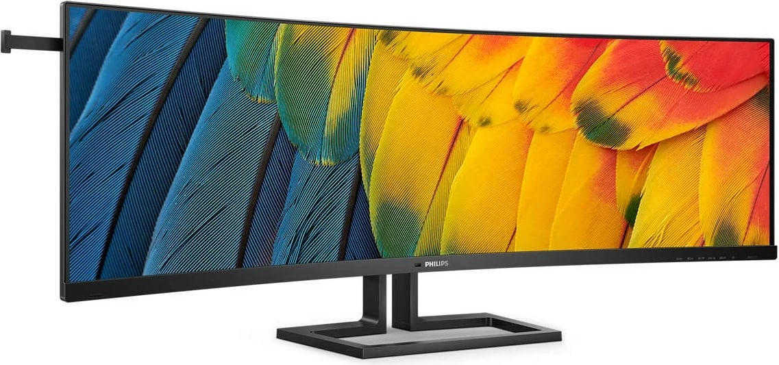 Monitor Philips 6000 series 45B1U6900C/00, 44.5 inç, UltraWide Dual Quad HD, LED, 5120x1440, e zezë