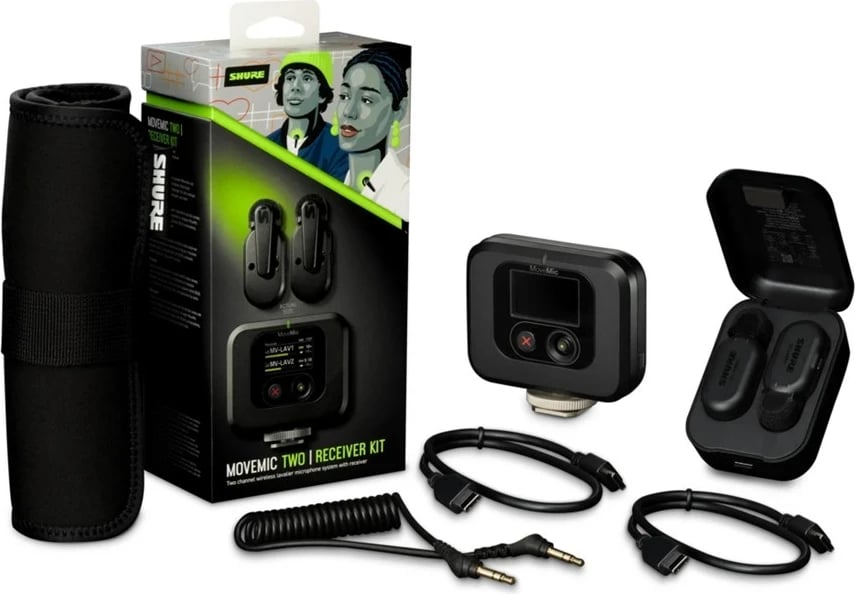 Mikrofon wireless SHURE MV-TWO-KIT-Z6, i zi