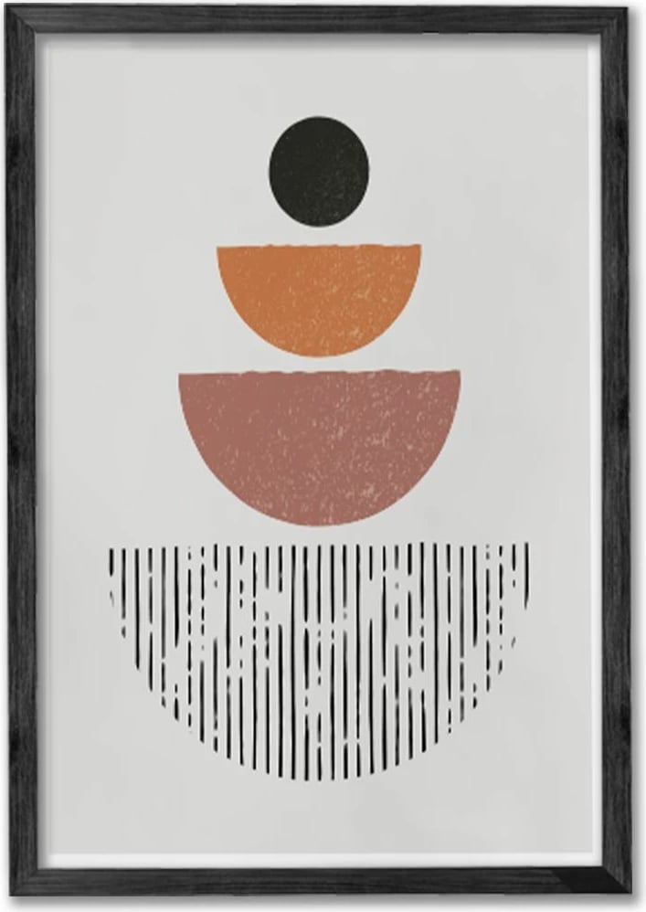 Pikturë dekorative me kornizë (3 copë), Wallity, Ersy3Syhcrv12