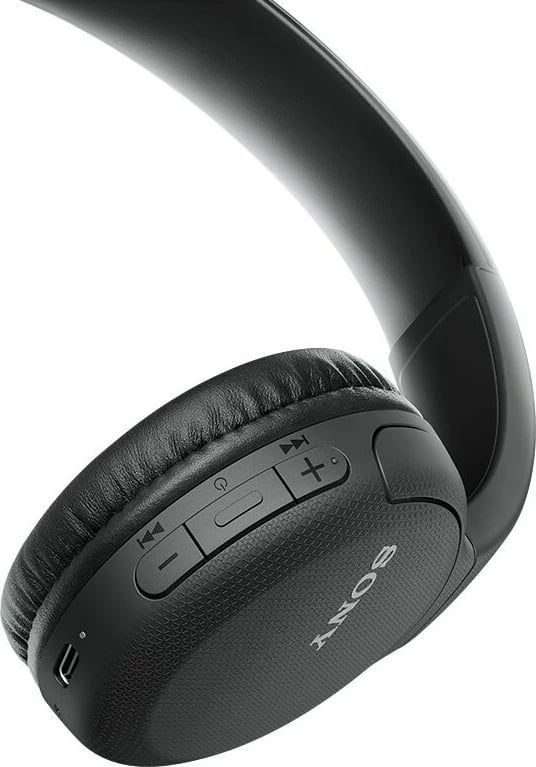 Kufje wireless Sony WH-CH510, Bluetooth, 35 orë, të zeza