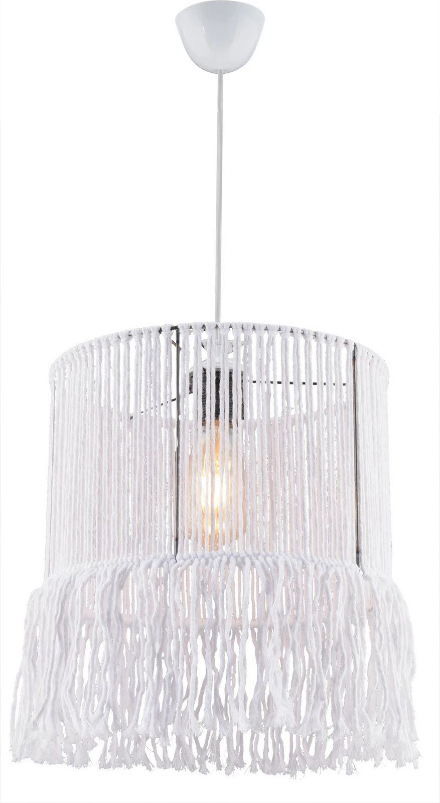 Llambë tavani Opviq, Ness Macrame, e bardhë