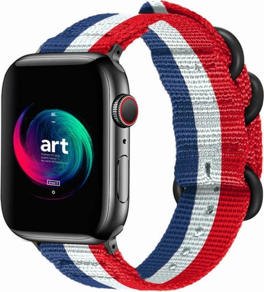 Rrip per ore Bandora NL1103 42/49mm (Kuqe/Zezë, 38/40mm)