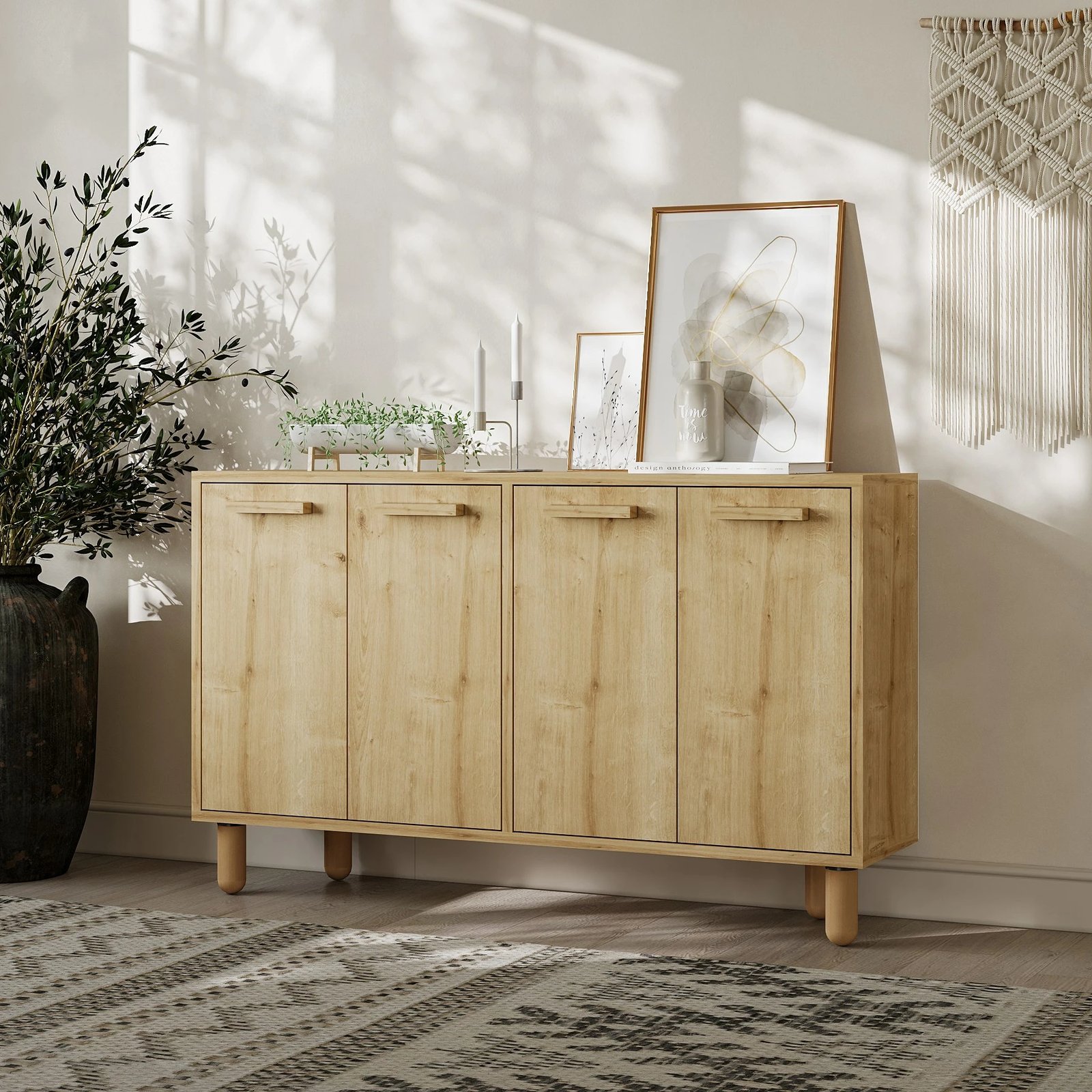 Konsol Skye Decor, ngjyrë lisi Sapphire Oak, Venedik