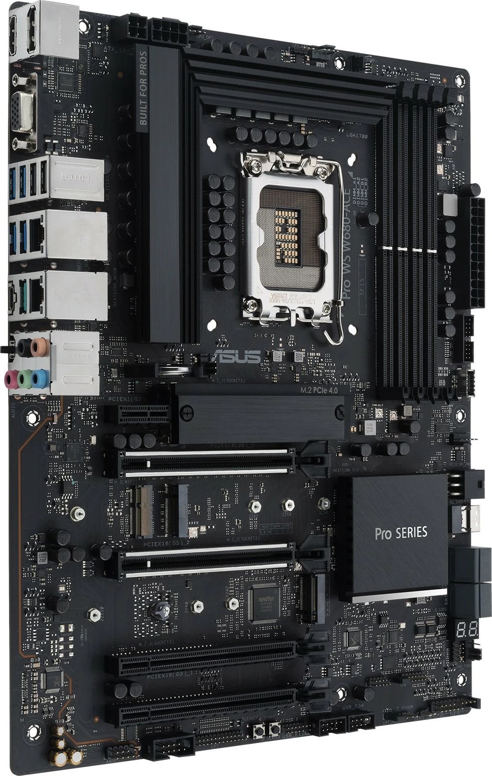 Pllakë amë ASUS PRO WS W680-ACE, LGA 1700, DDR5, ATX, 128GB