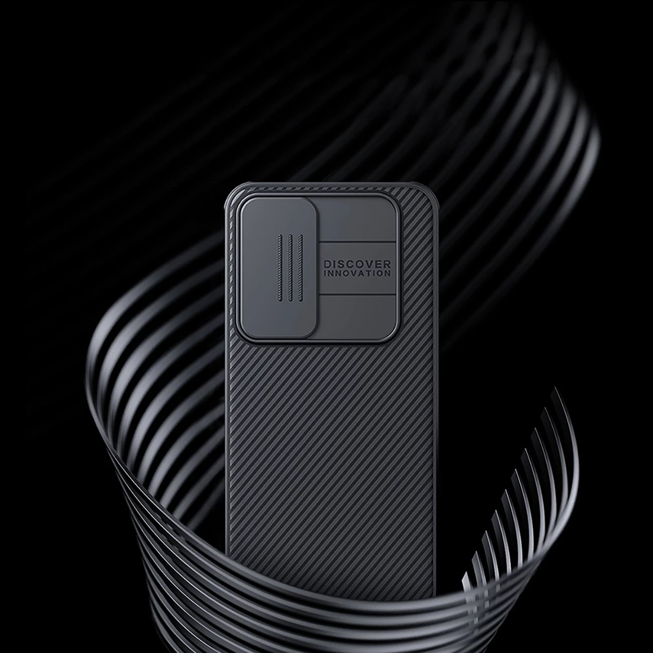 Mbështjellës Nillkin CamShield Pro për Samsung Galaxy S24 FE, i zi Mbështjellës Nillkin CamShield Pro për Samsung Galaxy S24 FE, i zi