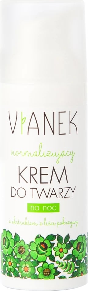 Krem nate për fytyrë VIANEK Normalizing për femra 50ml