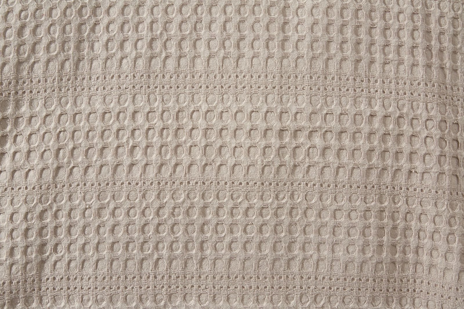 Mbulesë krevati Double Pique, 100% pambuk, ngjyrë bezhë, 220x240cm