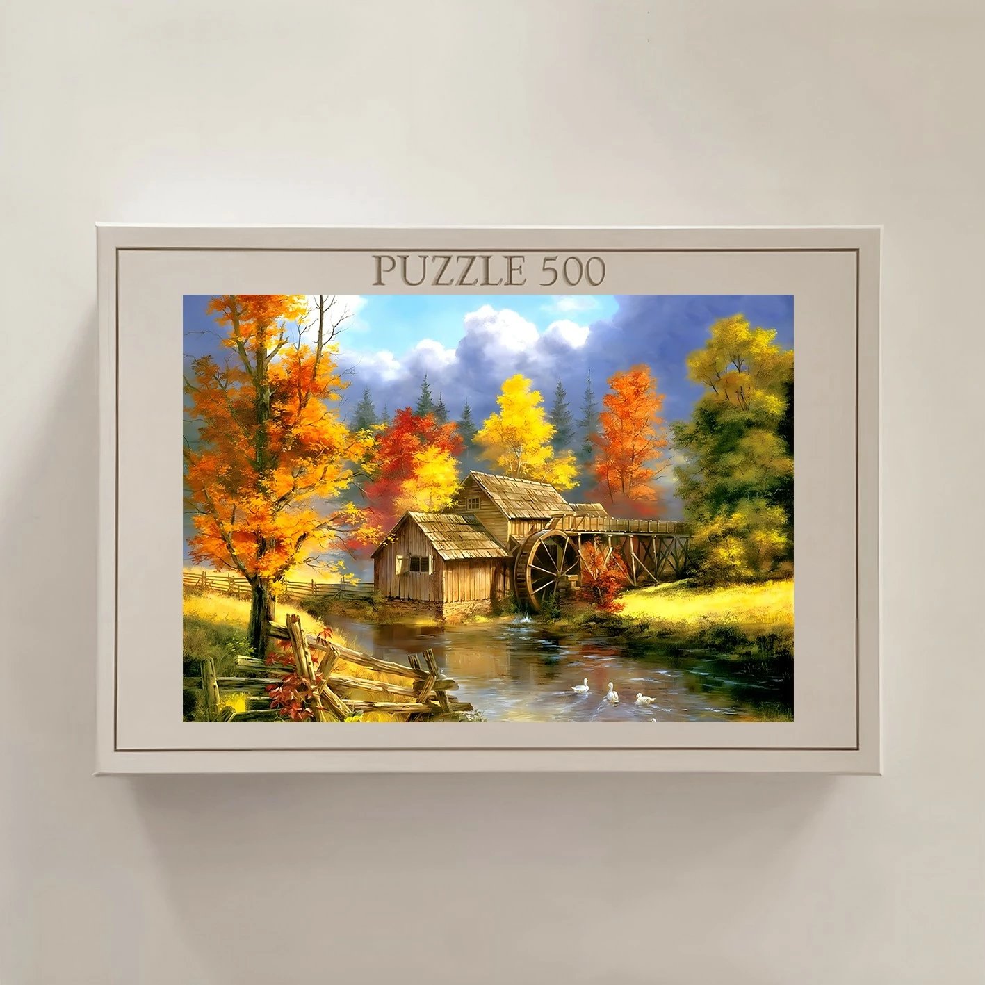Puzzle 500 copë, Evila Originals, shumëngjyrësh, PZL_048_500