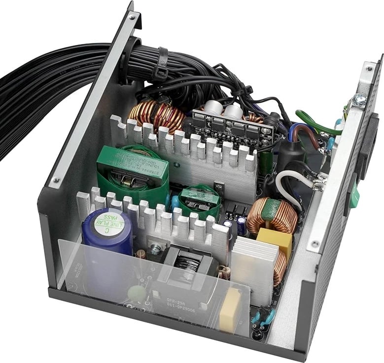 Furnizues i Energjisë DeepCool PK750D, 750 W, 20+4 pin ATX, i Zi