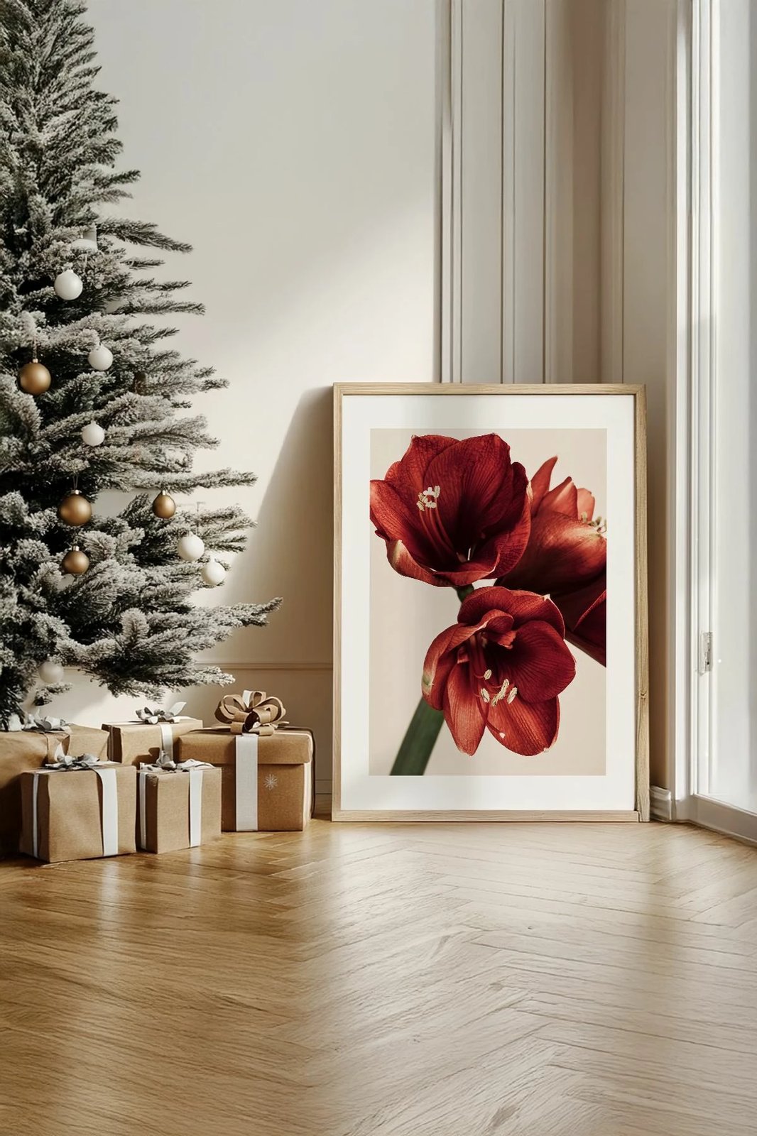 Pikturë dekorative me kornizë, Wallity, Nwyearsngmdl82, shumëngjyrëshe, 33x48cm