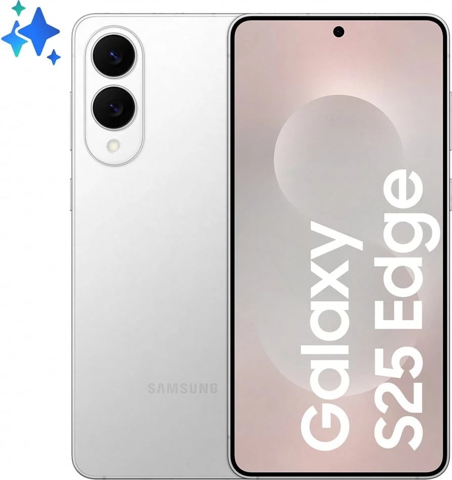 Celular Samsung Galaxy S25 Edge, 6.7", 12 GB RAM, 256 GB, Titanium Silver